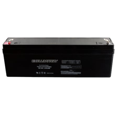 Exell Battery 12, 2.2, AGM Chemistry EB1222